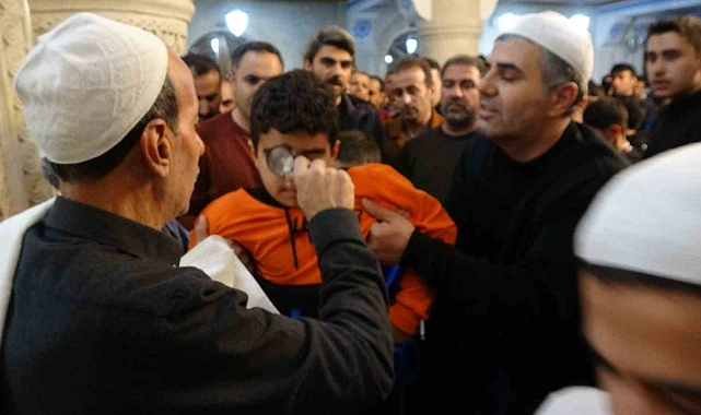 Tatvan'da Sakal-ı şerif heyecanı
