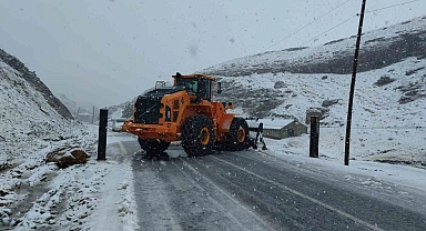 Van-Bahçesaray yolu ulaşıma kapatıldı