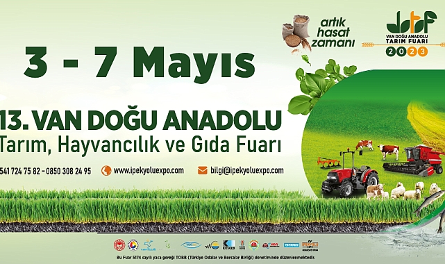 Van İpekyolu Expo Fuar ve Kongre Merkezi tarım fuarına hazırlanıyor