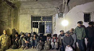 Van'da 13 Afganistan uyruklu düzensiz göçmen yakalandı