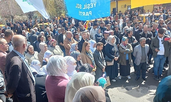Yeşil Sol Parti Erciş Seçim Bürosu Açıldı...