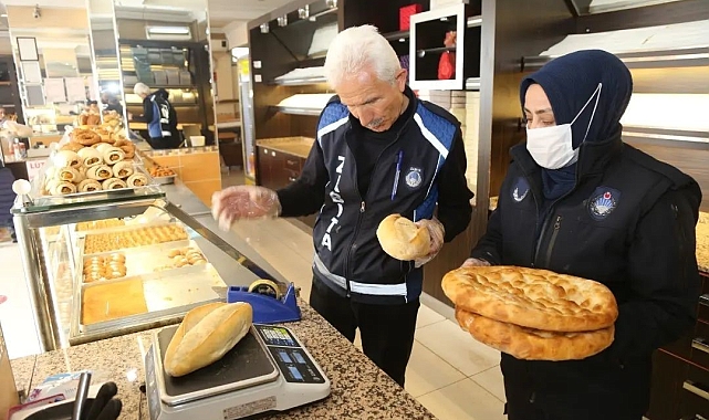 Zabıtadan fırın denetimi