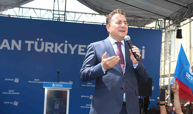 Ali Babacan Iğdır'da