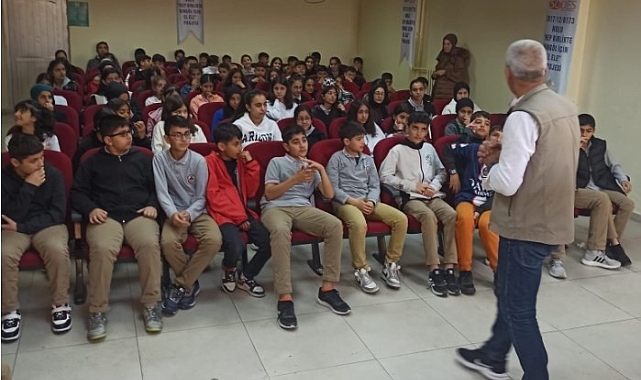 Bingöl'de öğrencilere biyolojik çeşitlilik eğitimi verildi