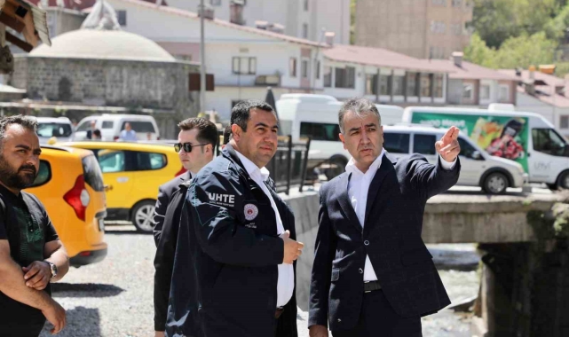 Bitlis'teki dere üstü çalışmaları kaldığı yerden devam ediyor
