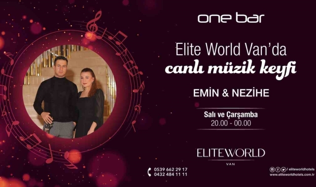 Elite World'den canlı müzik hizmeti