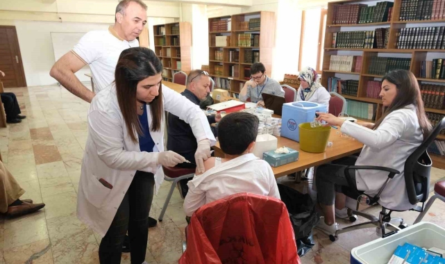 Hacca hazırlık kursları tamamlandı, 257 hacı adayı yolculuk öncesi aşı oldu