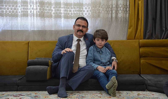 Kaymakam Ateş şehit ailelerini ve gazileri ziyaret etti