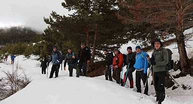 Trekkingçiler bir günde iki mevsim yaşadılar
