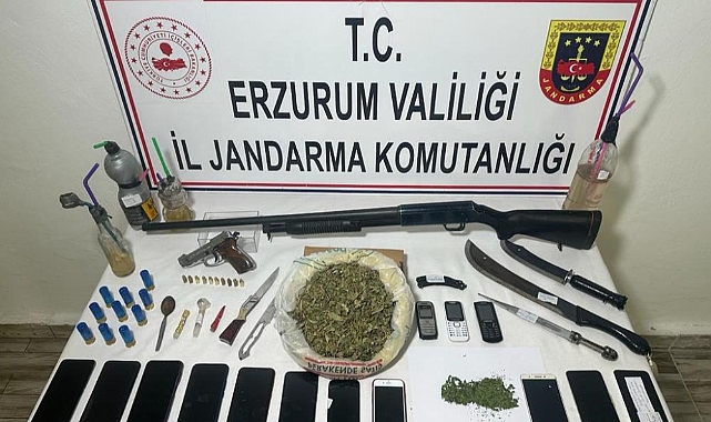 Jandarmadan dev uyuşturucu operasyonu