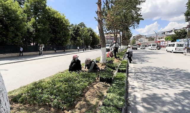 Kadın eliyle güzelleşen kent