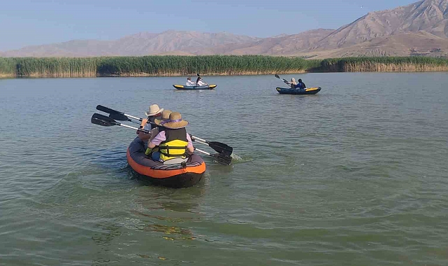 Van'ın Dilkaya deltası doğal güzelliği ile hayran bırakıyor