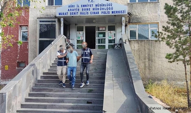 18 yıl hapis cezası alan şahıs Ağrı'da yakalandı
