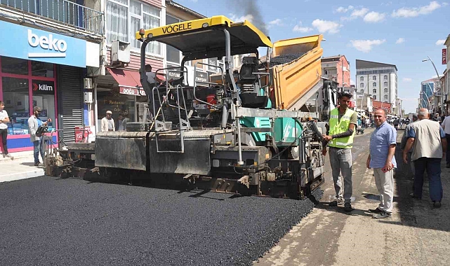 Ağrı Eleşkirt Belediyesinden Asfalt Çalışmaları Devam Ediyor