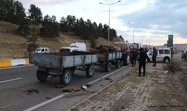 Ağrı'da trafik kazası; 1 ölü 2 yaralı