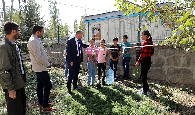 Ağrı İl Milli Eğitim Müdürü Hasan Kökrek, okul incelemelerinde..!