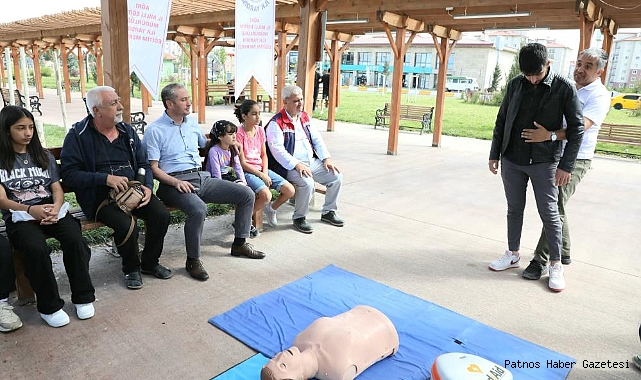 Ağrı Millet Bahçesi’nde “Dünya İlk Yardım Günü” etkinliği düzenlendi!