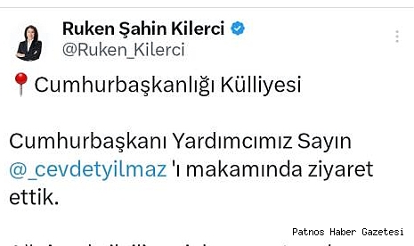 Cumhurbaşkanı Yardımcısı Yılmaz, Ağrı için Kilerci ile istişarede bulundu..!