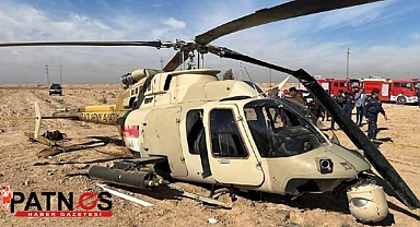 Irak’ta askeri helikopter düştü: 2 yaralı
