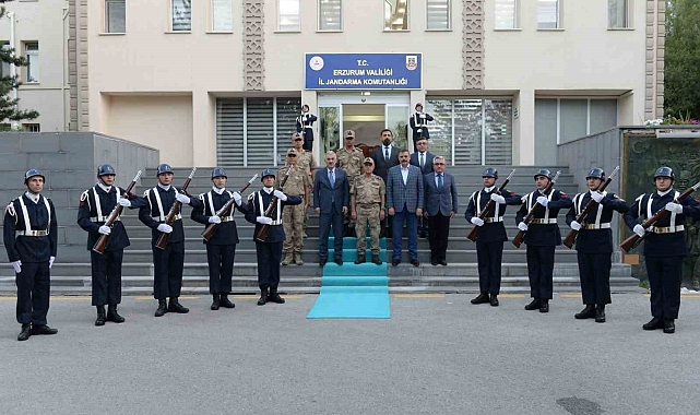 Jandarma Genel Komutanı ve Emniyet Genel Müdürü Erzurum'daydı