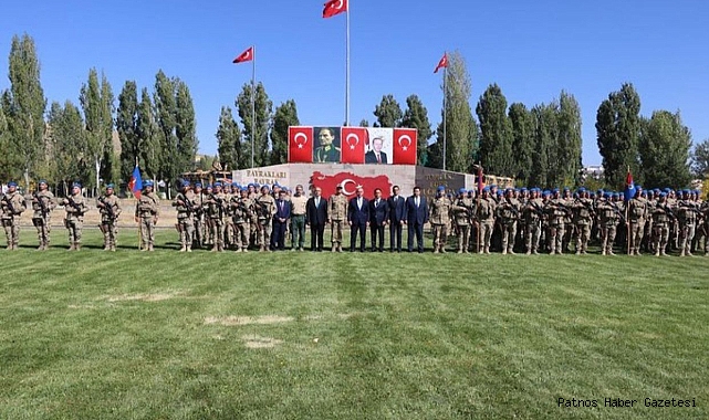 Patnoslu jandarmalara uğurlama töreni