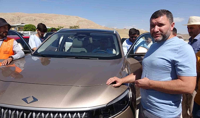Togg'u açık oto pazarında görenler gözlerine inanamadı