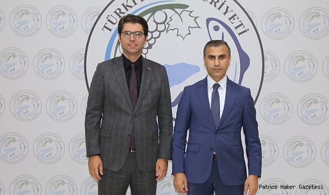 Tuşba Kaymakamı Erciş Kaymakamını Ziyaret Etti