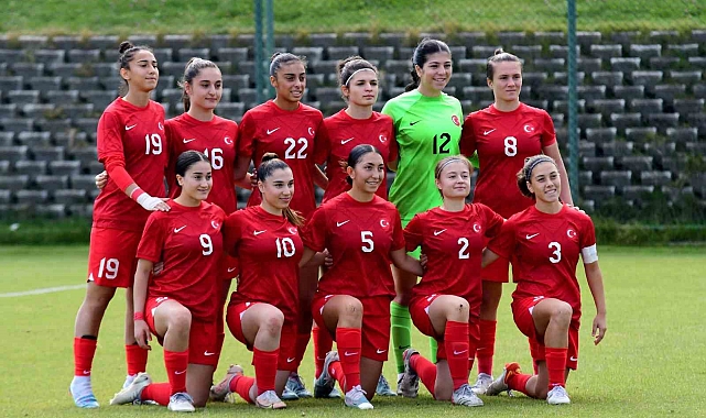 U19 Kadın Milli Takımı, Estonya'yı 4-3 yendi