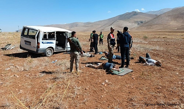 Van’da feci kaza; 6 yaralı