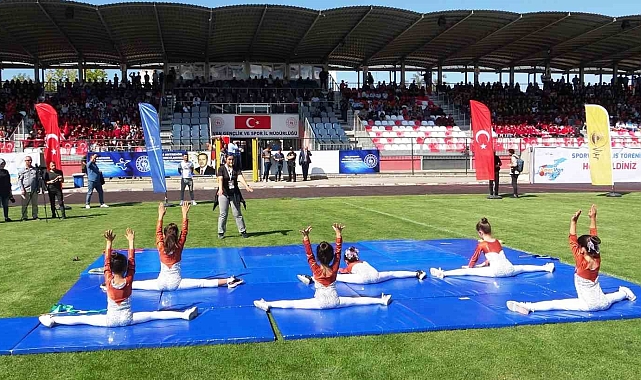 Van'da 'Spor Van' projesinin açılışı törenle yapıldı