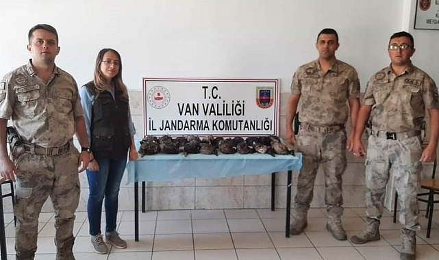 Van'ın Gürpınar ilçesinde kaçak yaban ördeği avlayanlara ceza