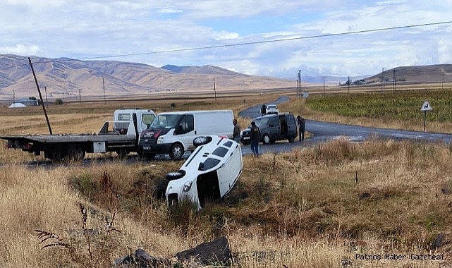 Ağrı’da kaza; 1 kişi yaralı