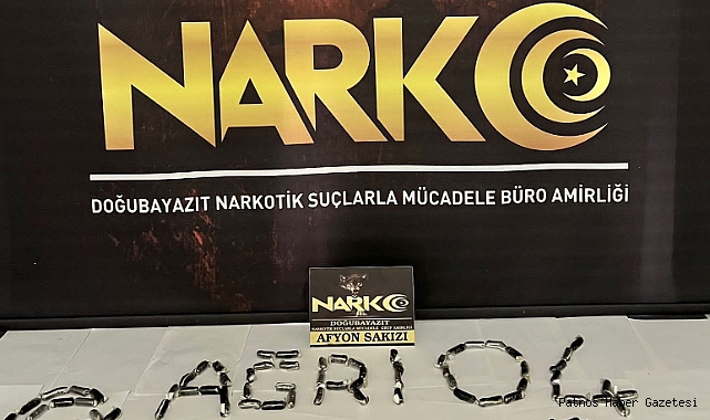 Ağrı'da zehir tacirlerine operasyon
