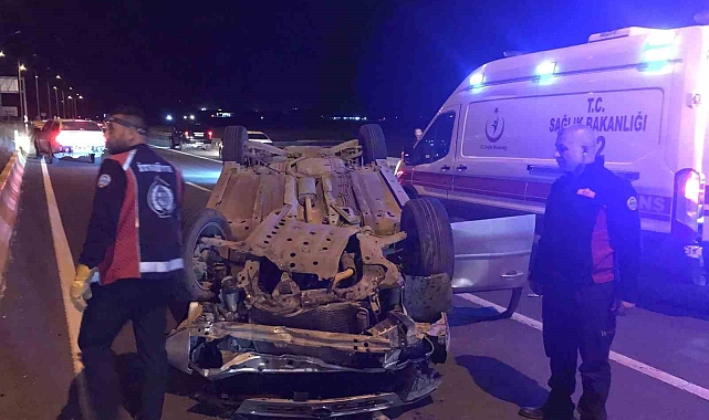 Ağrı'da trafik kazası: 2 yaralı