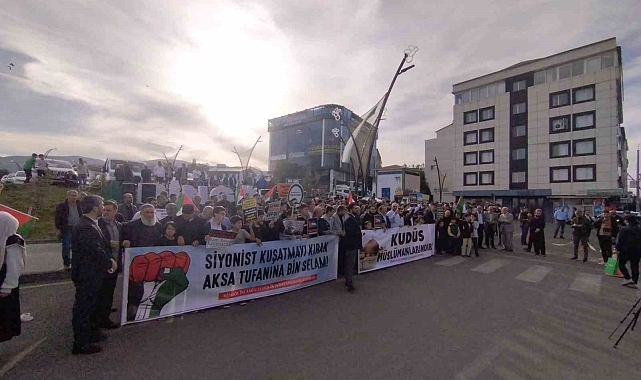Bingöl'den Filistin'e destek çağrısı