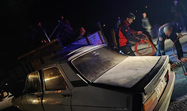 Bitlis'te trafik kazası: 1 ölü, 1 yaralı