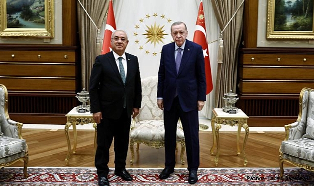 Cumhurbaşkanı Erdoğan DSP Genel Başkanı Aksakal ile birlikte..!