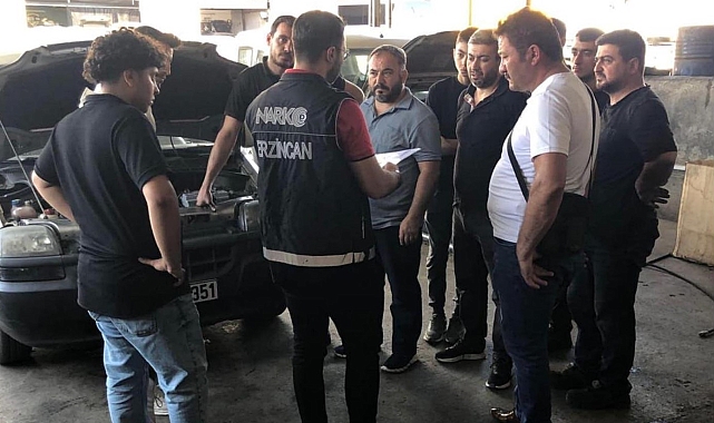 Erzincan'da Narkotik polisleri 6 bin vatandaşı bilgilendirdi