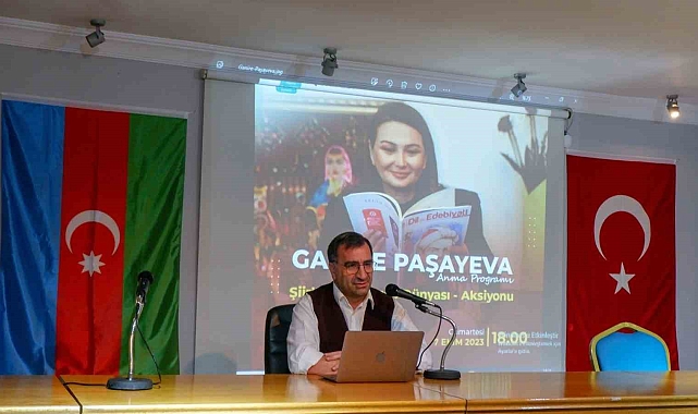 Ganire Paşayeva Erzurum'da anıldı