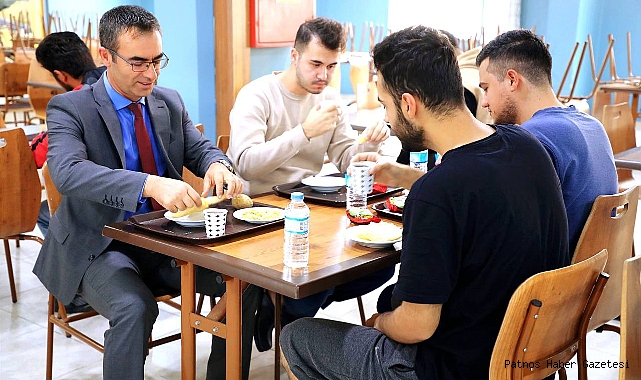 İl Müdürü Fedai Din, öğrencilerle buluştu