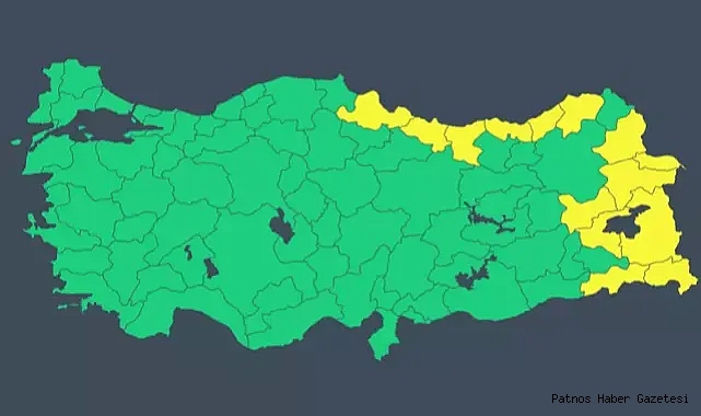 Meteorolojiden Sel Uyarısı