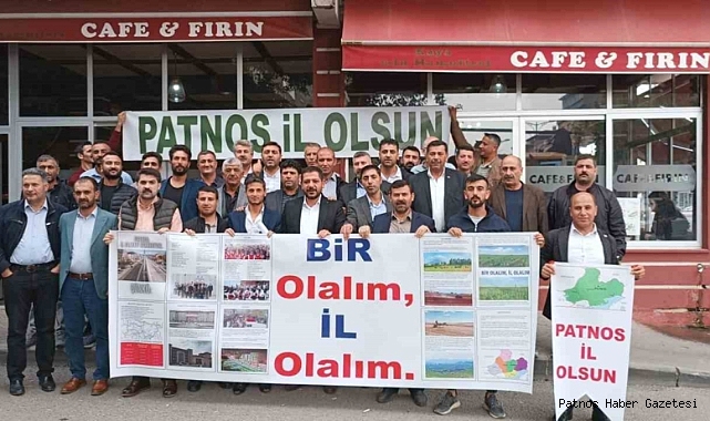 Patnos İl Olma Hareketi: Birlikte Güçlüyüz!