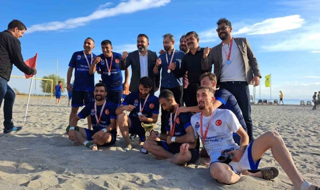 TFF plaj futbolu turnuvası sona erdi