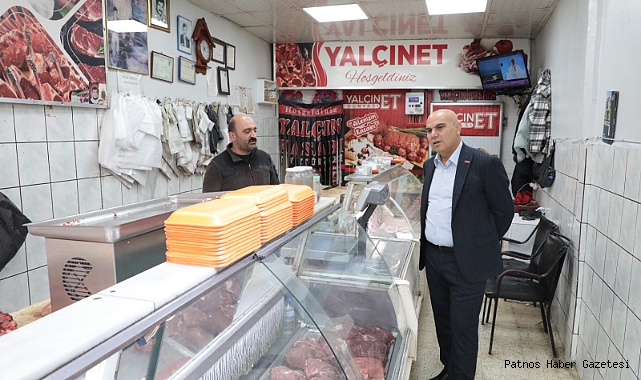 Vali Koç, esnaf ziyaretinde bulundu