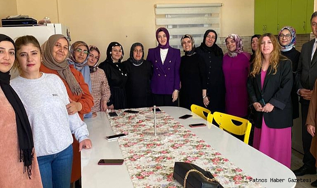 Vali Mustafa Koç’un eşi Neslihan Gül Koç, Aile Destek Merkezini ziyaret etti
