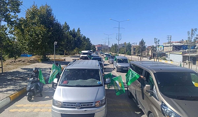 Van'dan 'Aksa Tufanı'na destek konvoyu