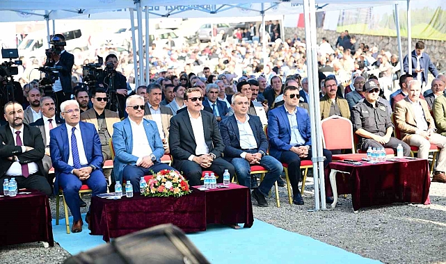 400 sosyal konutun temeli atıldı