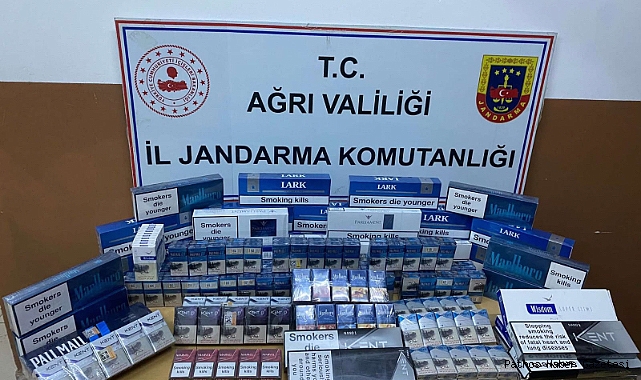 Ağrı'da kaçak akaryakıt ve kaçak sigara yakalandı