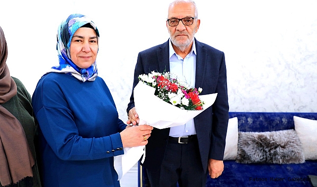 Ağrı Gençlik Merkezi'nden Emekli Öğretmene ziyaret