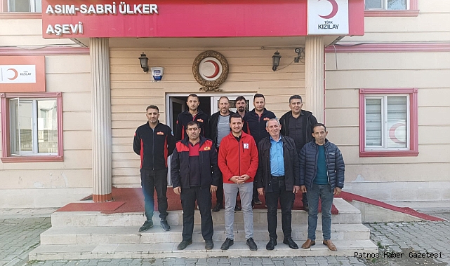Ağrı İtfaiye Müdürlüğü’nden, Kızılay Şubesine ziyaret
